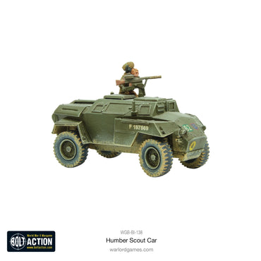 British Humber Scout Car - Brand New - Warlord Games Bolt Action Miniatures