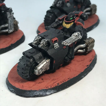 Space Marine Outriders - Painted - Warhammer 40K C3013