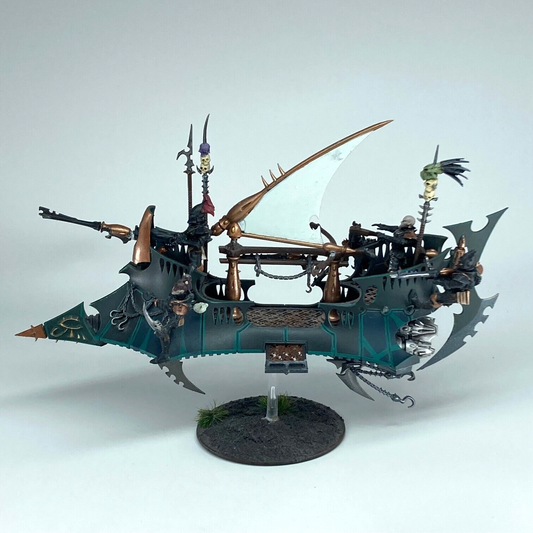 Drukhari Ravager Ship Dark Eldar - Painted - Warhammer 40K Games Workshop (5)