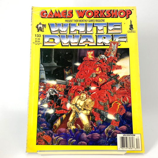 White Dwarf 133 Magazine Games Workshop Warhammer Fantasy 40,000 40K M13