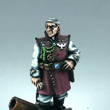 Metal Advisor Command HQ Imperial Guard - Painted - Warhammer 40K X9901