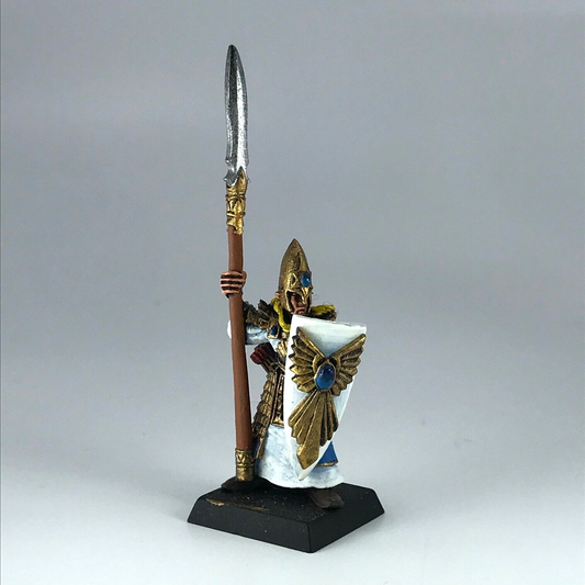 High Elves Lothern Seaguard with Spear - Painted Warhammer Fantasy Metal X4002