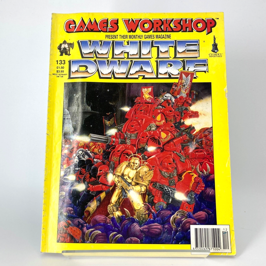 White Dwarf 133 Magazine Games Workshop Warhammer Fantasy 40,000 40K M837