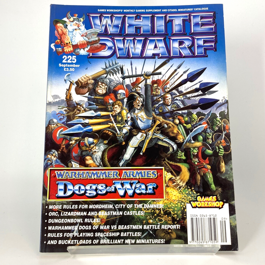 White Dwarf 225 Magazine Games Workshop Warhammer Fantasy 40,000 40K M1388