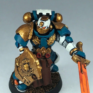 Space Marine Captain Champion - Painted - Warhammer 40K X9547