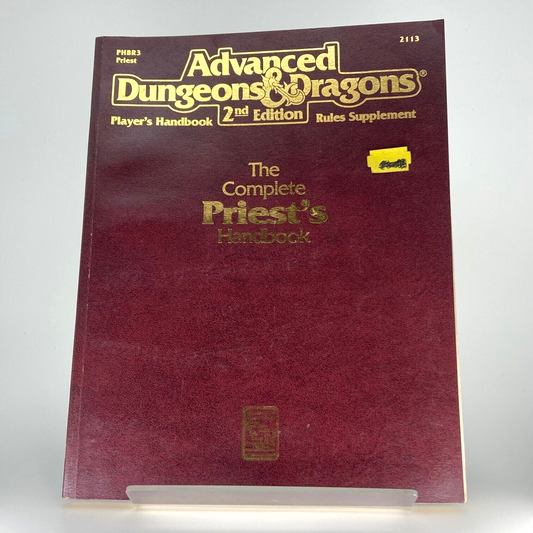 The Complete Priest's Handbook 2nd Edition - AD&D Dungeons and Dragons M774