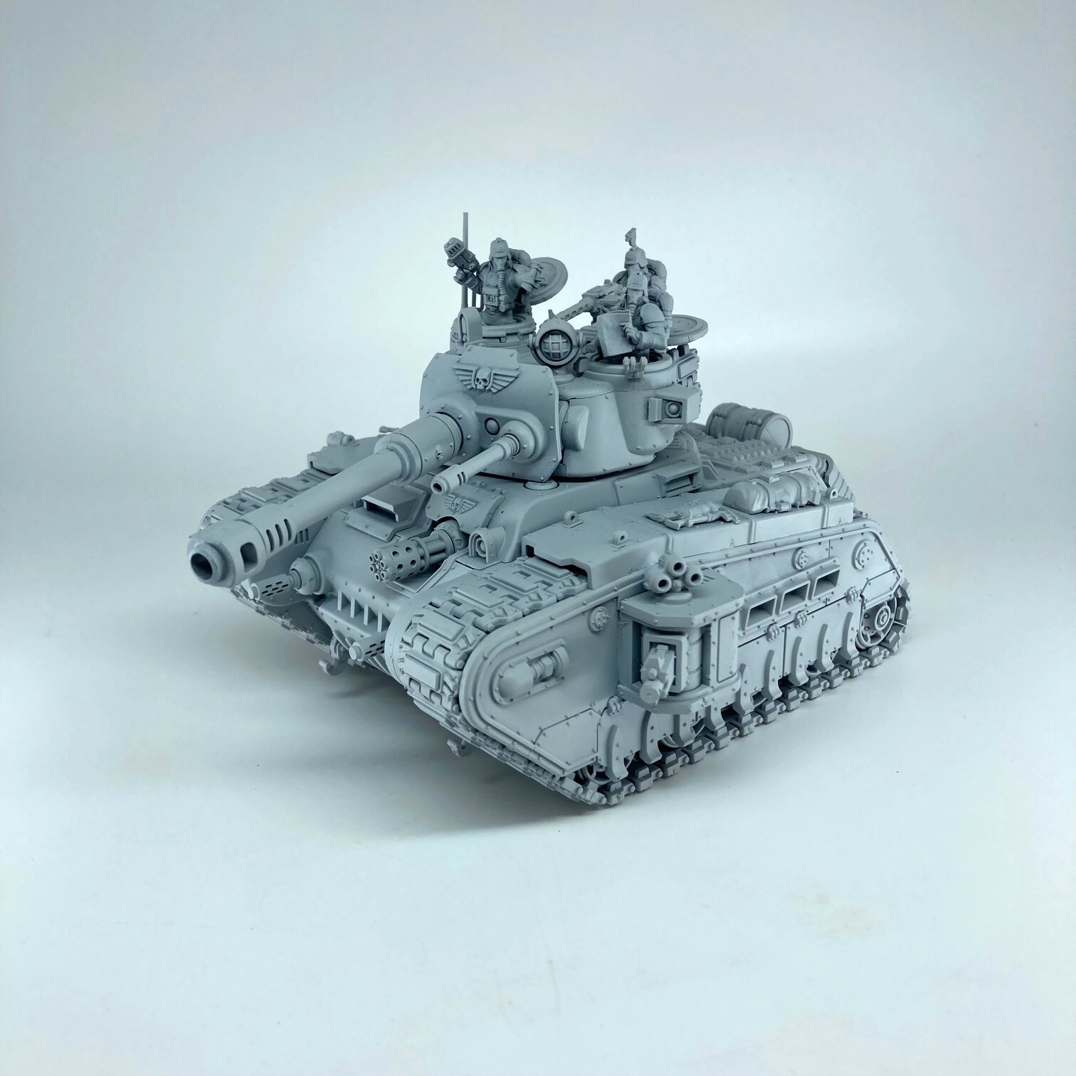 Carro Armato Rogal Dorn Death Korps Of Krieg – Warhammer 40k – Modellino Dipinto E Assemblato