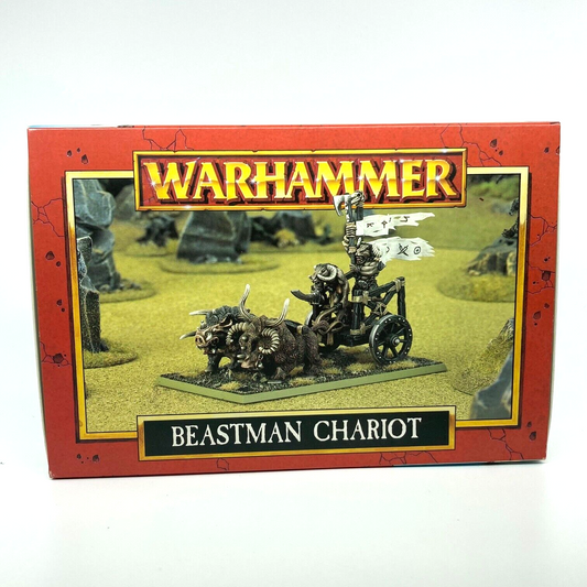 Bestigor Chariot Beastmen - New in Box - Warhammer Fantasy Metal and Plastic