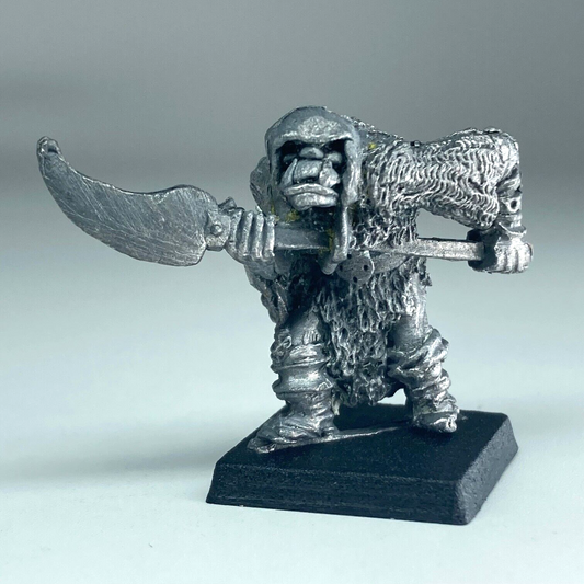Black Orc Warrior - Orcs & Goblins - Citadel Warhammer Classic Metal X12009