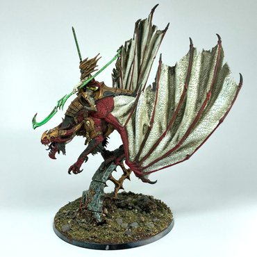 Vampire Lord Kitbash on Dragon - Warhammer Age of Sigmar Games Workshop (2)