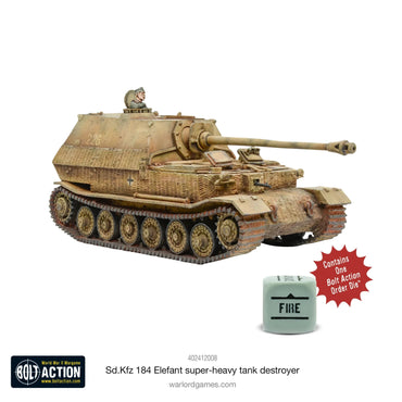 German SD.KFZ 184 Elefant - Brand New - Warlord Games Bolt Action Miniatures