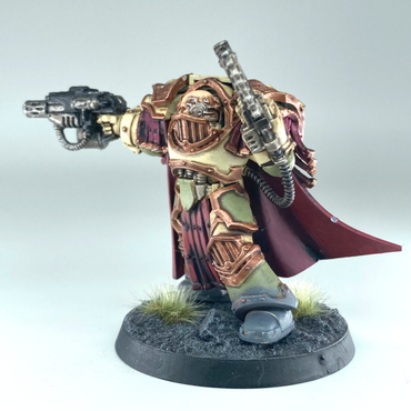 Legion Praetor In Cataphrctii Armour - Death Guard Horus Heresy Warhammer X10282