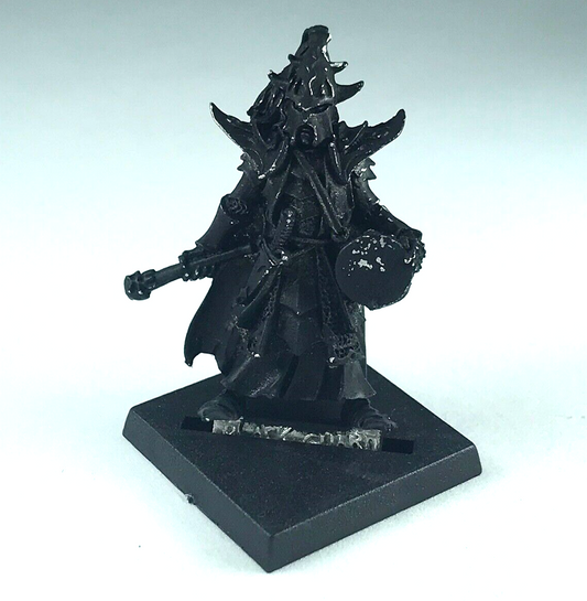 Classic Metal Black Guard Musician Dark Elf Elves - Warhammer Fantasy X1644
