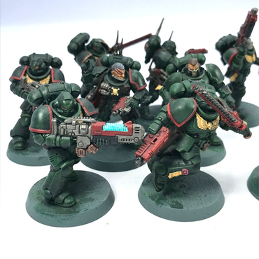 Various Dark Angel Primaris Marines - Painted - Warhammer 40K C3718