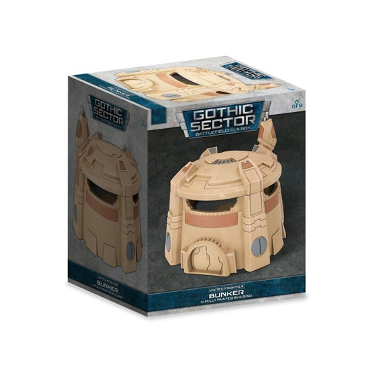 United Frontier Bunker - Painted 1:56 Terrain - Brand New - Gothic Sector