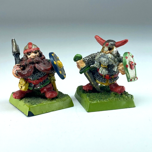 Dwarf Warriors - Dwarfs - Citadel Warhammer Fantasy GW Classic Metal X13632
