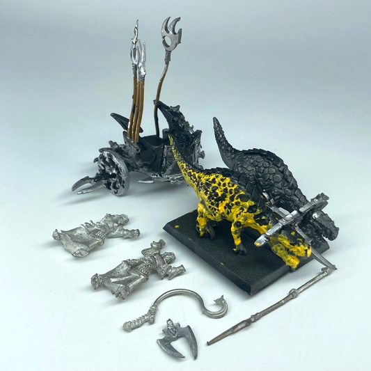 Cold One Chariot - Dark Elves - Warhammer Fantasy Classic Metal Citadel C6323
