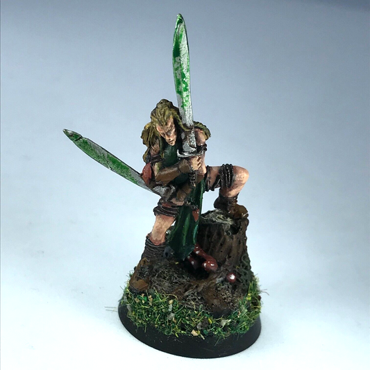 Metal Classic Wood Elves Elf War Dancer Wardancer - Warhammer Fantasy X10518