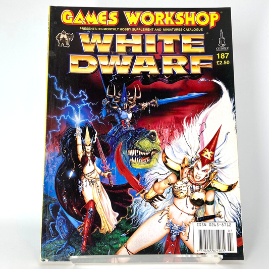 White Dwarf 187 Magazine Games Workshop Warhammer Fantasy 40,000 40K M1302