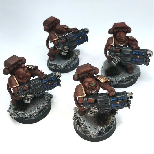 Space Marine Devastator Squad Heavy Weapons - Painted - Warhammer 40K C2535