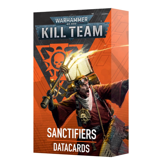 Sanctifiers Datacards - Brand New - Warhammer 40K Kill Team Games Workshop