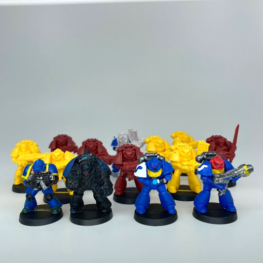 Space Marines Mixed Lot Crusade Board Game - Warhammer 40K Games Workshop C3083