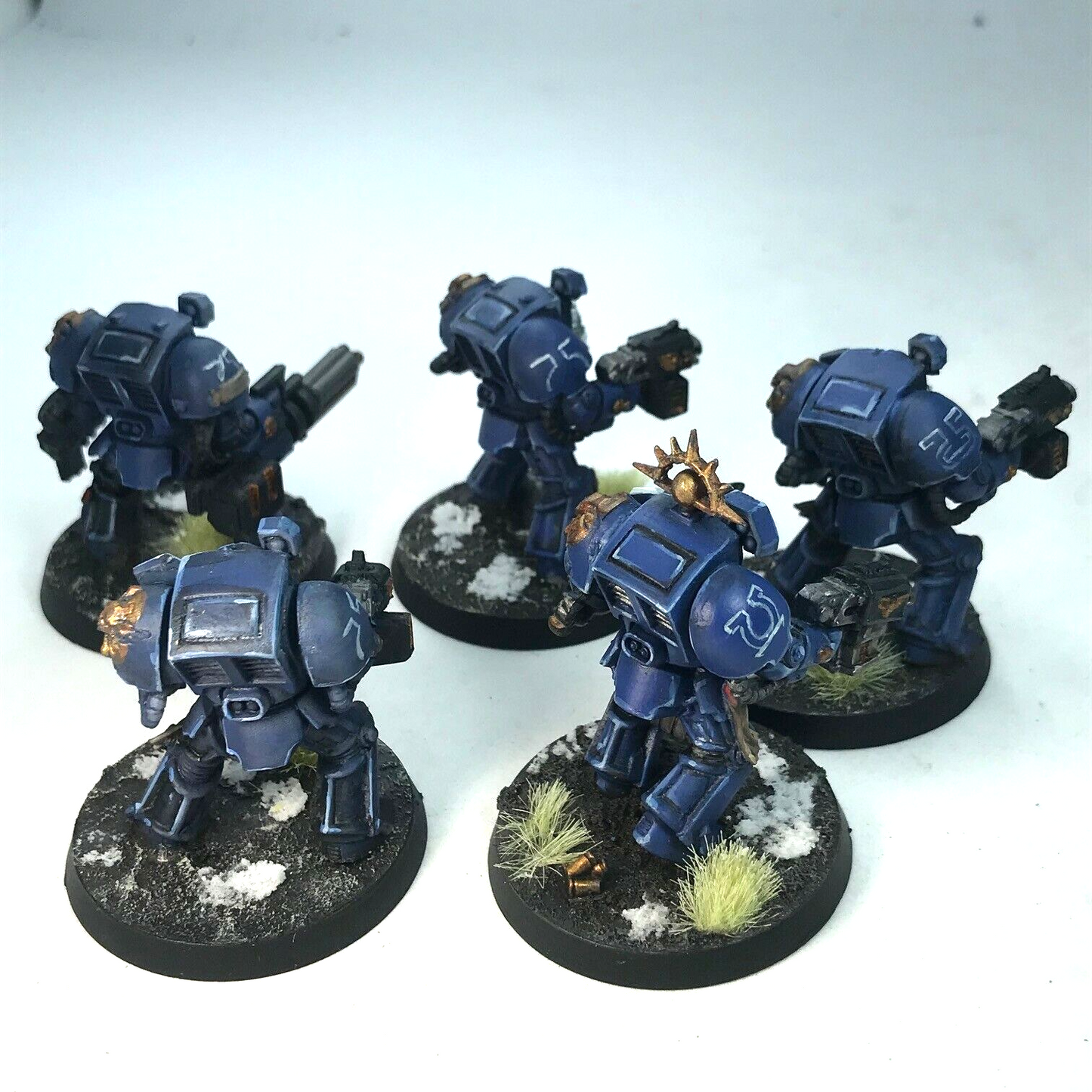 Space Marine Terminator Squad - Painted - Warhammer 40K C738
