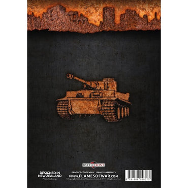 Flames Of War Rulebook - Brand New - Flames of War Battlefront