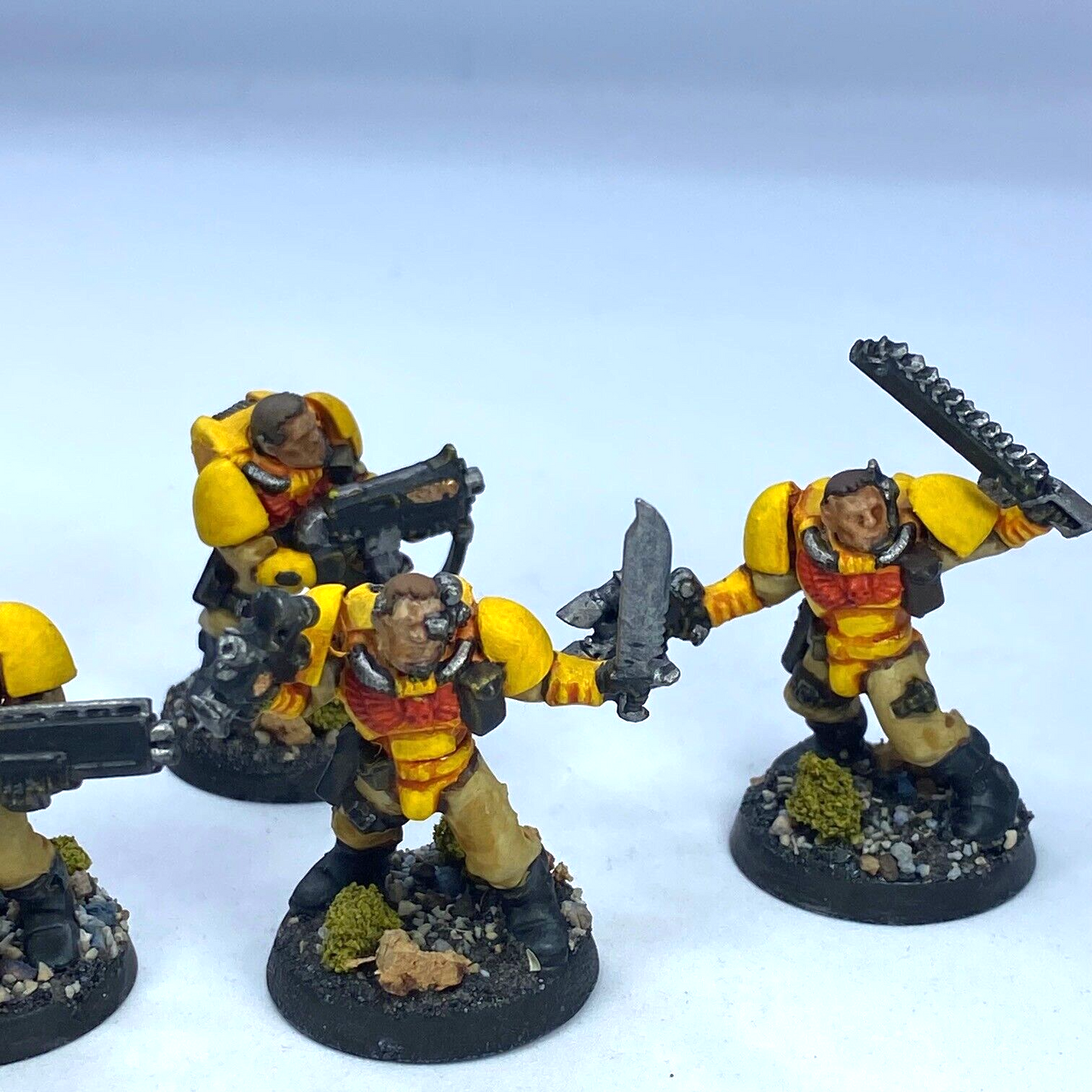 Scout Squad Imperial Fists Space Marine - Painted Warhammer 40K C3120