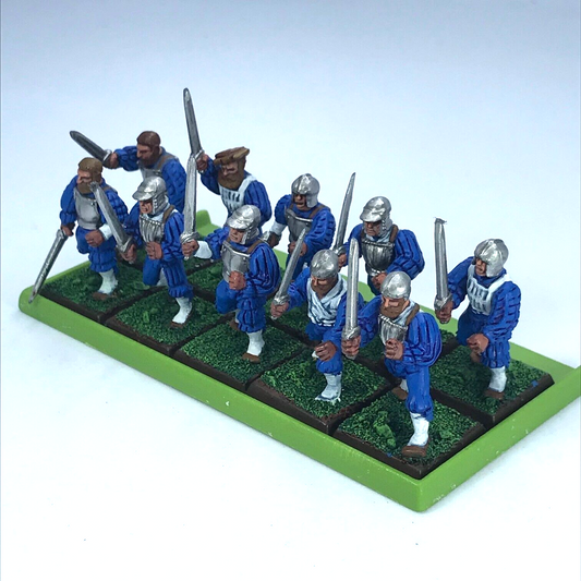 The Empire Swordsmen Infantry Reinforcements & Tray Warhammer Fantasy Painted