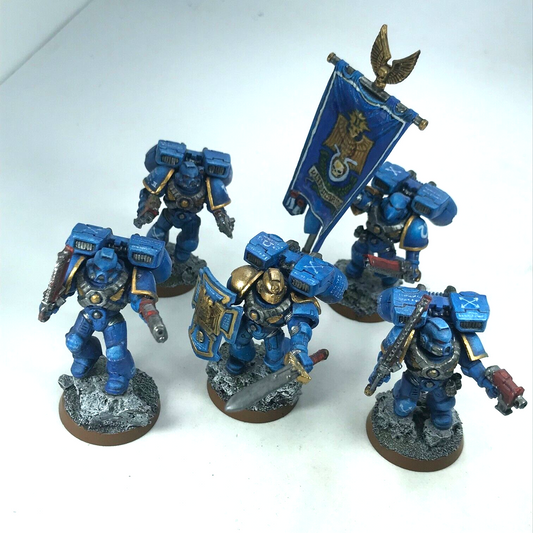 Space Marine Assault Squad - Painted - Warhammer 40K C344