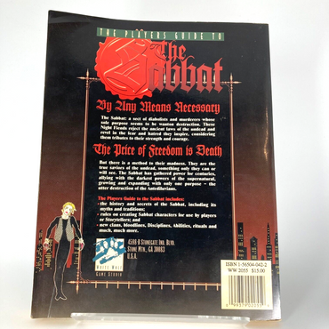 The Sabbat - Vampire: The Masquerade Players Guide - White Wolf M1018