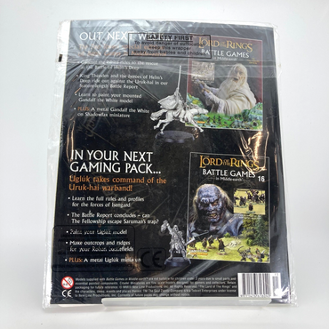 LOTR Magazine 15 - Metal Saruman - LOTR Warhammer Lord of the Rings M1944