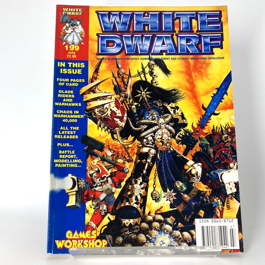White Dwarf 199 Magazine Games Workshop Warhammer Fantasy 40,000 40K M1315