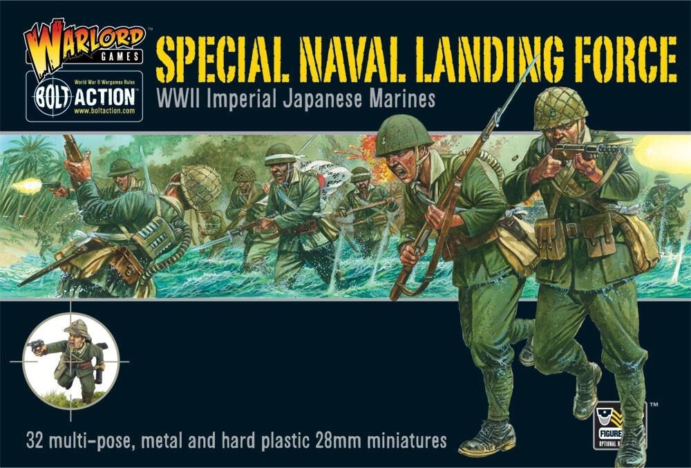 Japanese Special Naval Landing Force - Warlord Games Bolt Action Miniatures