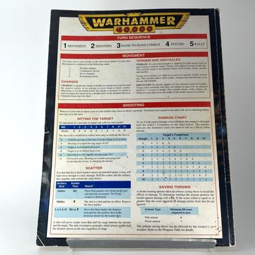 Warhammer 40K Rulebook - 2nd Edition Paperback - 1993 Games Workshop M850