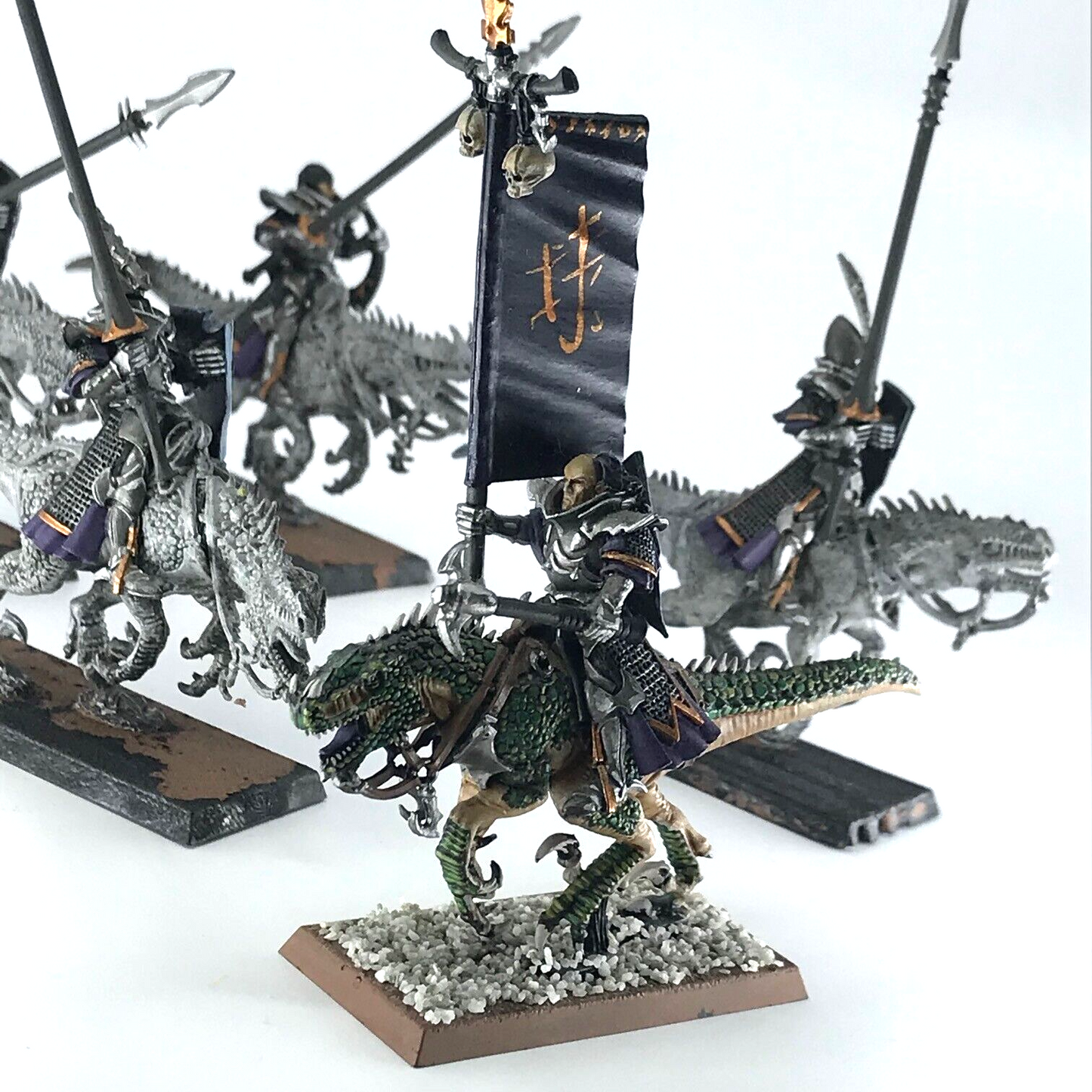 Dark Elves Cold One Knight Regiment - Warhammer Fantasy Games Workshop C4493