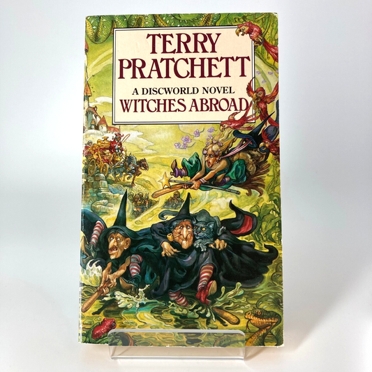 Witches Abroad - Discworld Terry Pratchett 1991 Corgi 2nd Printing M1772
