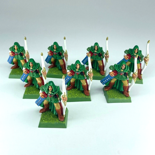 Wood Elf Archers - Wood Elves - Painted Warhammer Fantasy Citadel GW C1688