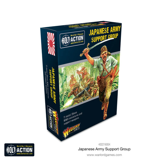 Japanese Army Support Group - Brand New - Warlord Games Bolt Action Miniatures