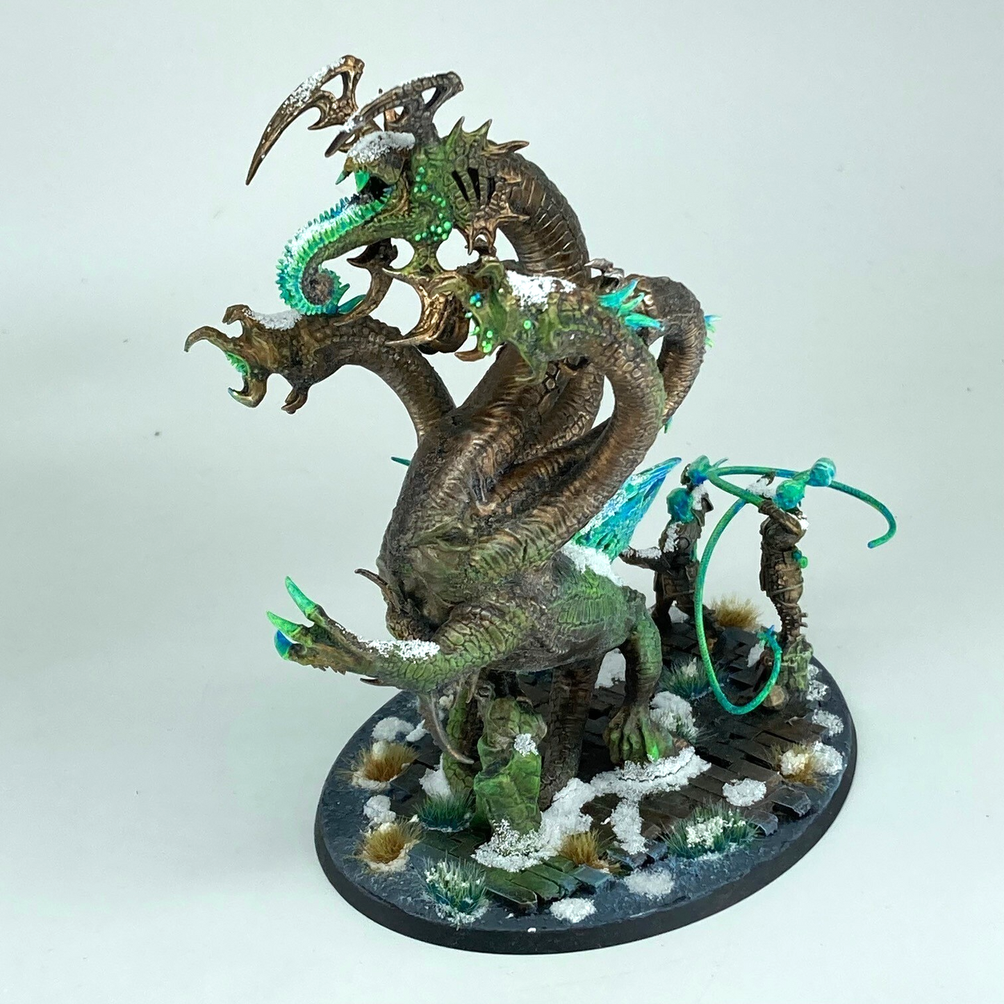 War Hydra Dark Elves Cities of Sigmar - Warhammer Age of Sigmar Painted (2)