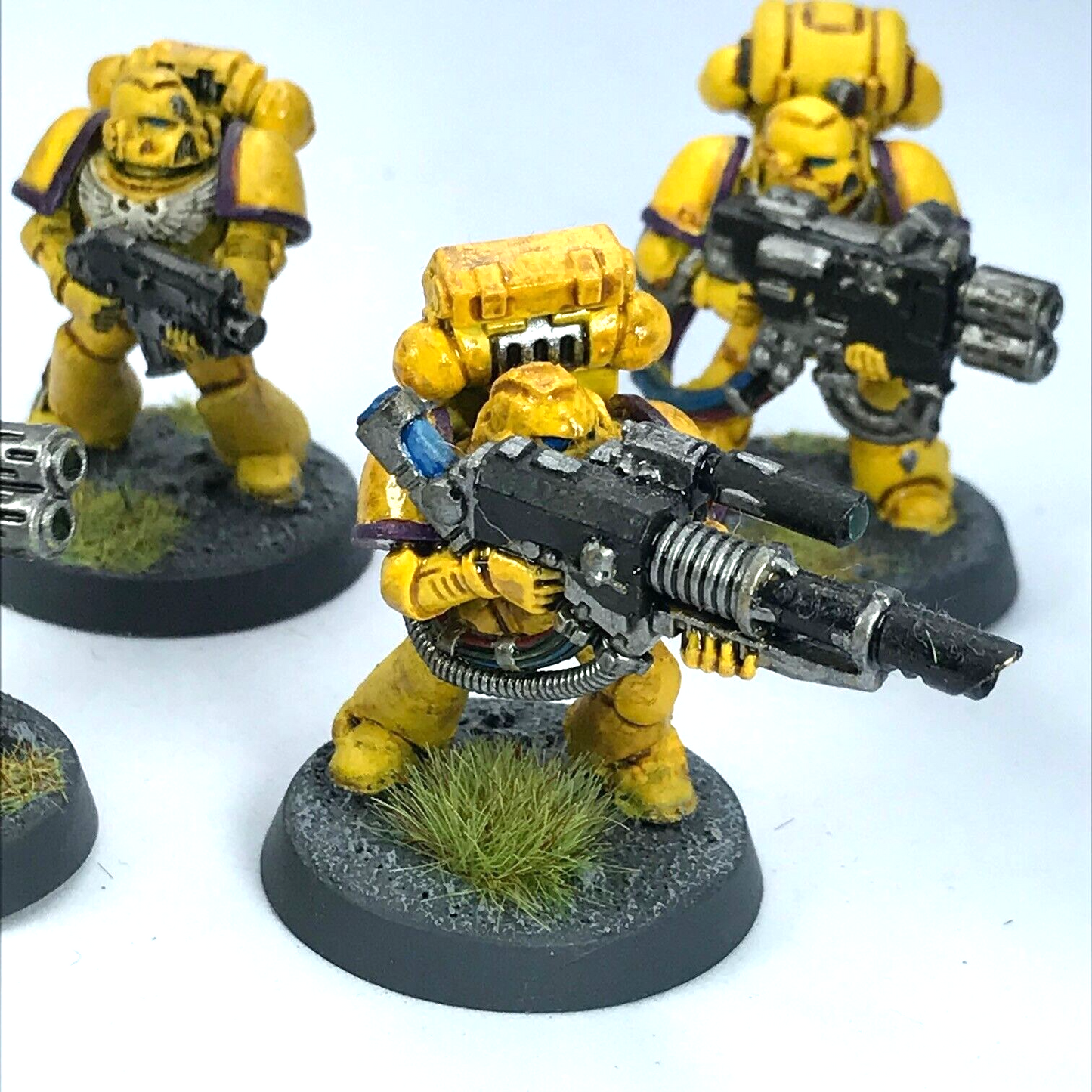 Imperial Fists Devastator Squad Space Marines - Painted - Warhammer 40K C188