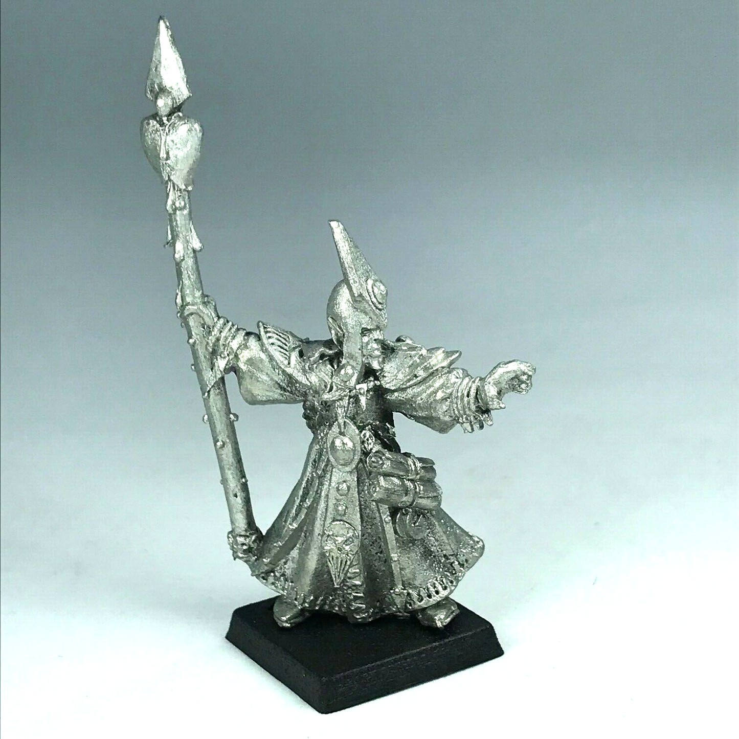 Classic Metal Dark Elf Elves Sorcerer Wizard Mage - Warhammer Fantasy X5159