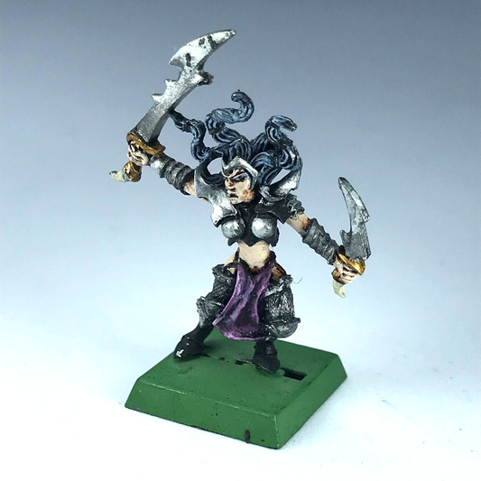 Classic Metal Dark Elves Elf Witch Elf Warrior - Warhammer Fantasy X12129