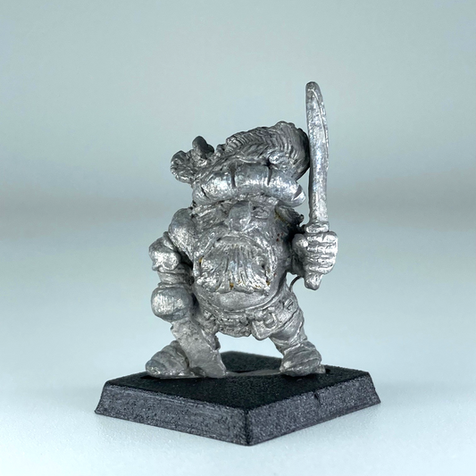 The Baron - Imperial Dwarf - 1985 Warhammer Fantasy Citadel Classic Metal X14732