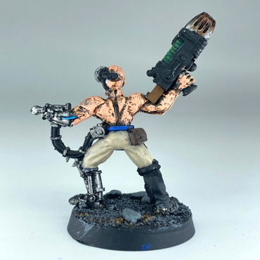 Pit Slave Fighter - Painted Necromunda Warhammer Games Workshop Metal X3526