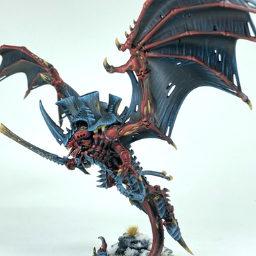 Tyranid Winged Hive Tyrant Tyranids - Warhammer 40K Games Workshop Painted (3)
