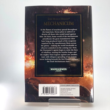 Mechanicum - Graham McNeill - Hardback - Black Library Warhammer M1916