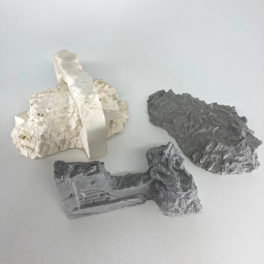 Broken Walls & Rubble - Terrain & Accessories - Suitable For Wargaming BOX254