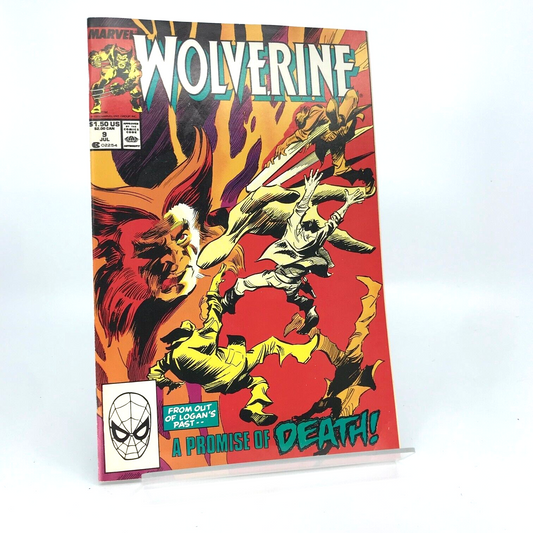 Wolverine Issue 9 - Marvel Comics - Vintage Comic D517